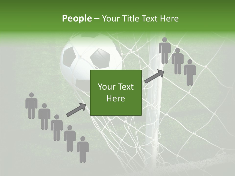 Ball Meadow Goal PowerPoint Template