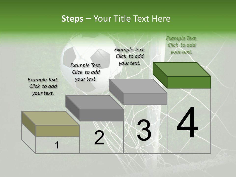 Ball Meadow Goal PowerPoint Template