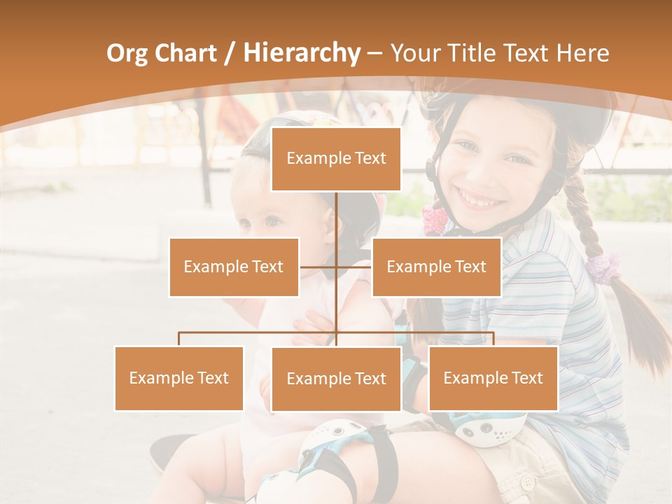 Fitness Cute Teenager PowerPoint Template