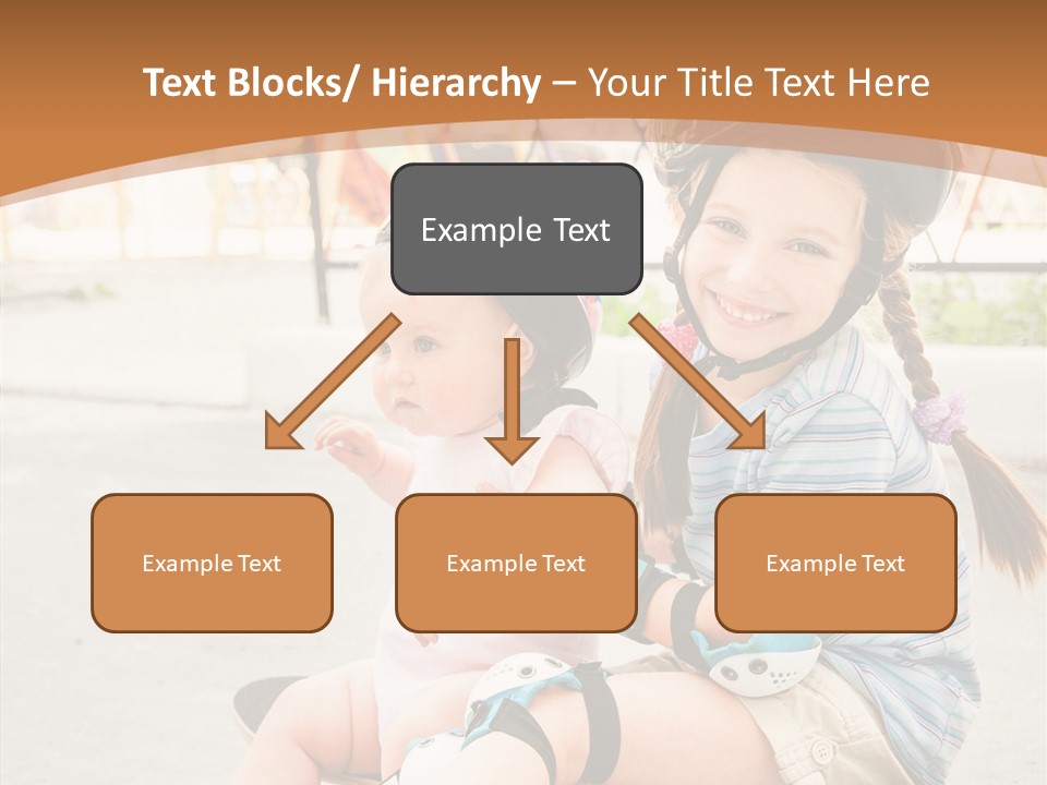 Fitness Cute Teenager PowerPoint Template