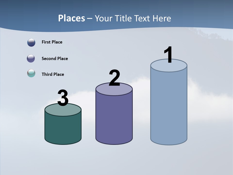 Escape Landscape Sunset PowerPoint Template
