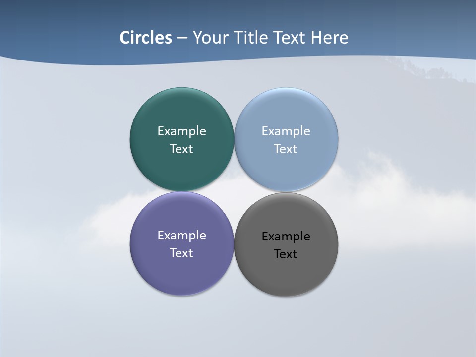 Escape Landscape Sunset PowerPoint Template