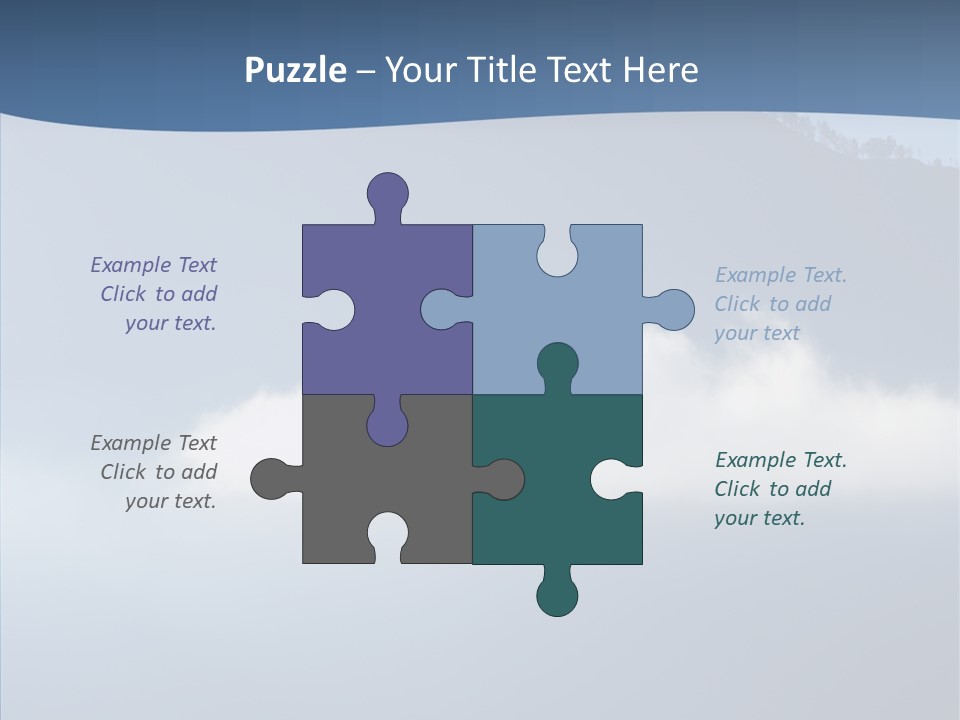 Escape Landscape Sunset PowerPoint Template