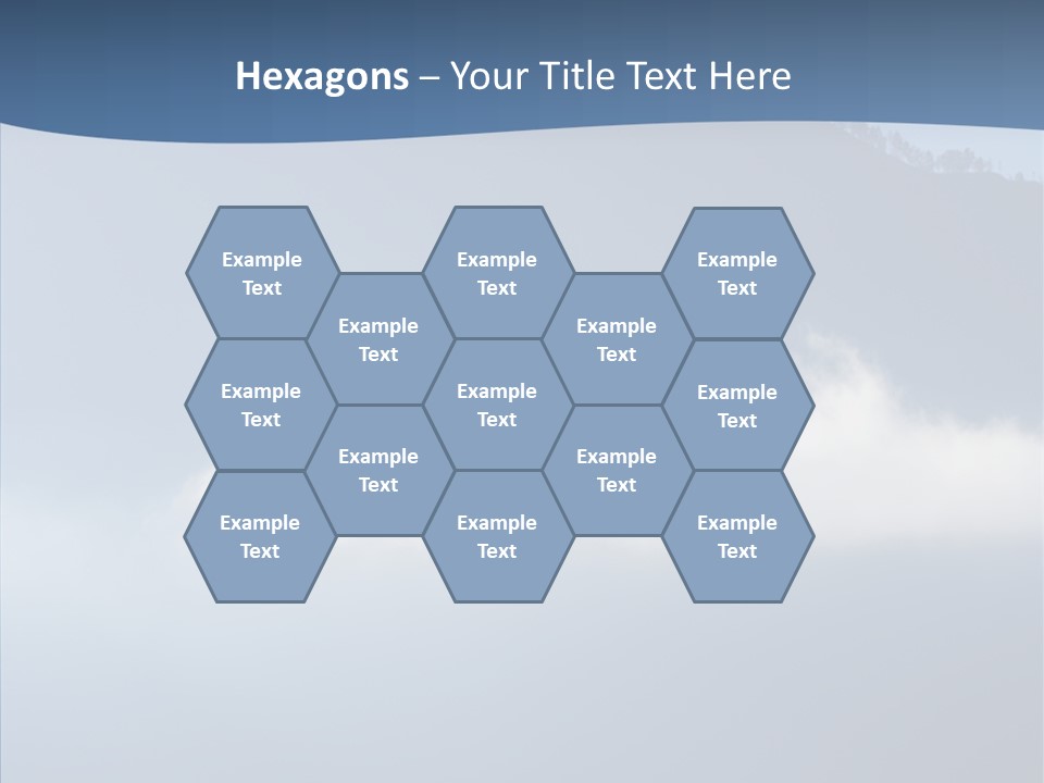 Escape Landscape Sunset PowerPoint Template