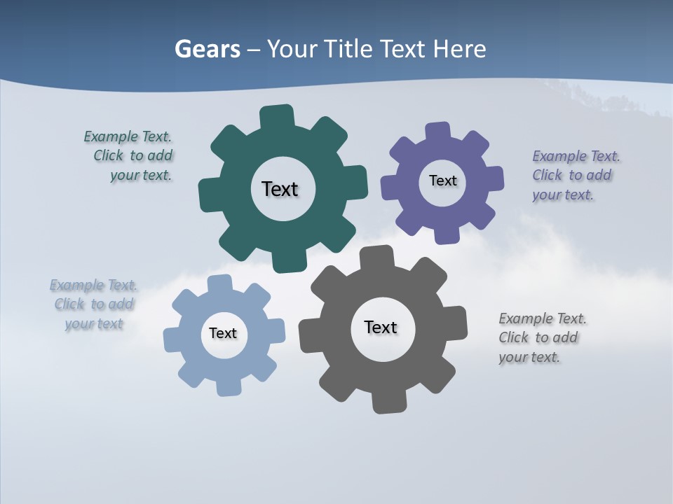 Escape Landscape Sunset PowerPoint Template
