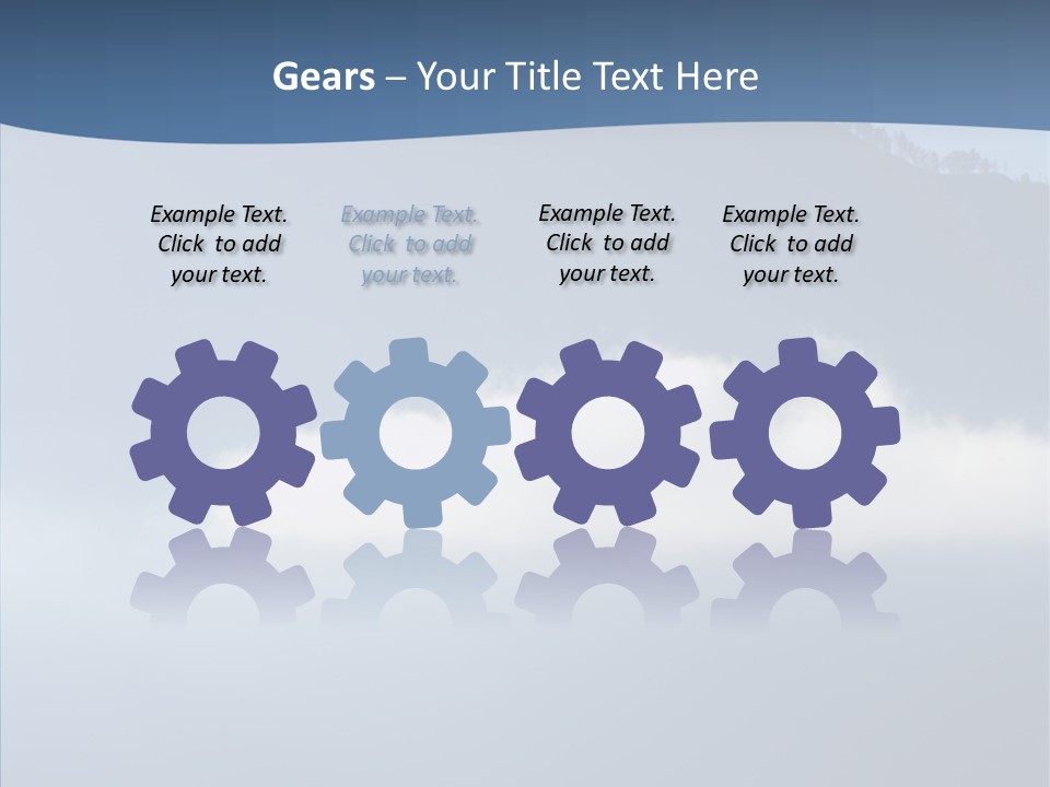 Escape Landscape Sunset PowerPoint Template