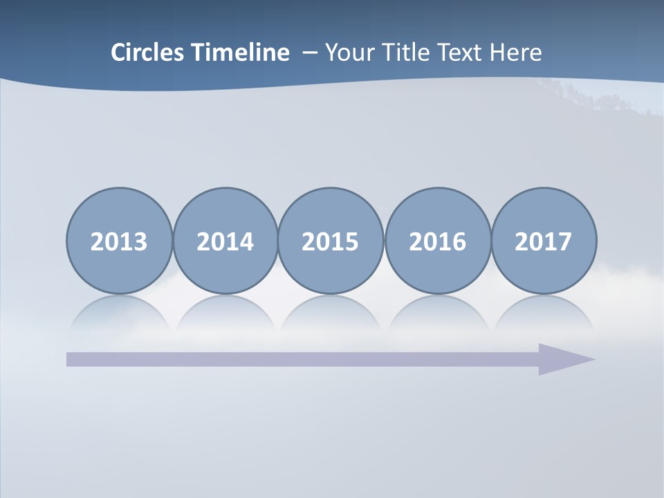 Escape Landscape Sunset PowerPoint Template