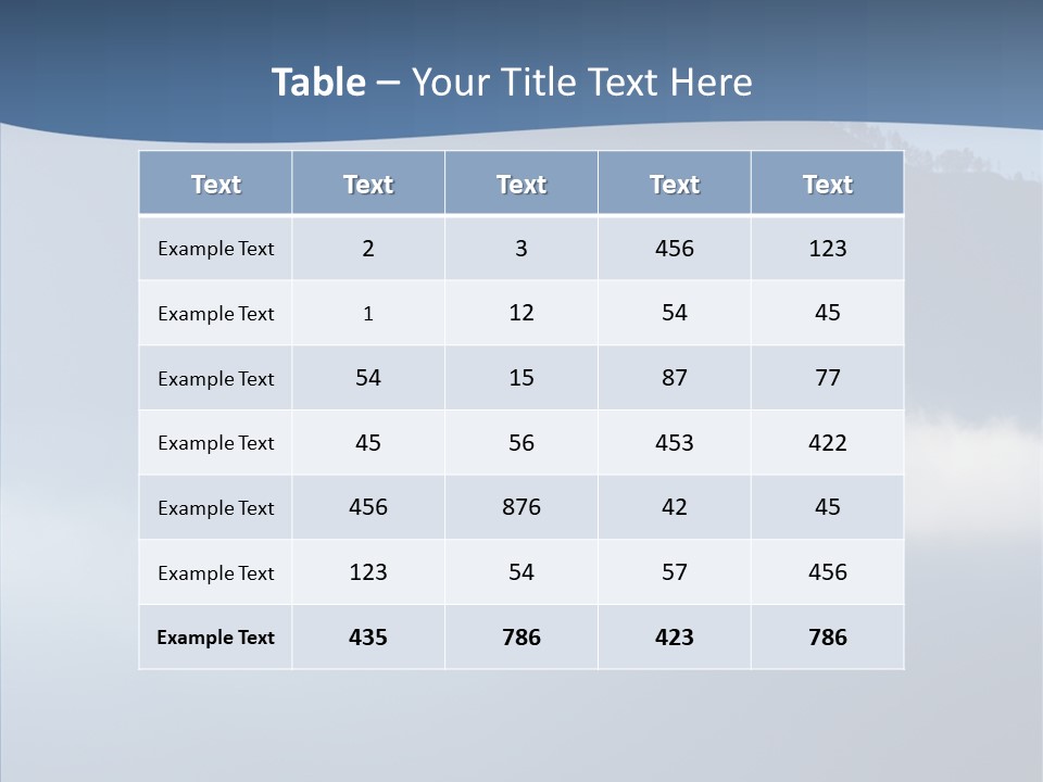 Escape Landscape Sunset PowerPoint Template