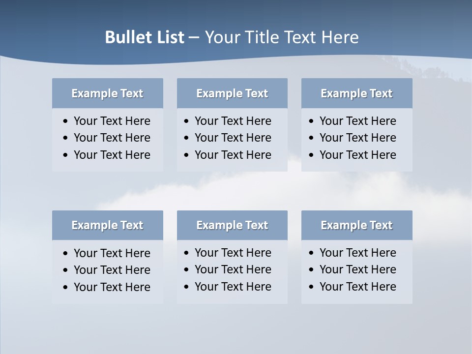 Escape Landscape Sunset PowerPoint Template