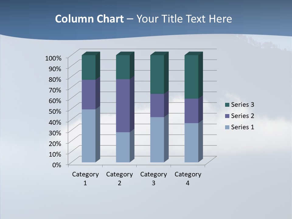 Escape Landscape Sunset PowerPoint Template