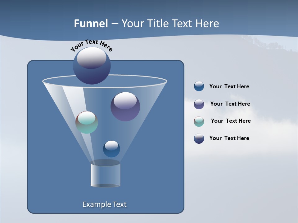 Escape Landscape Sunset PowerPoint Template