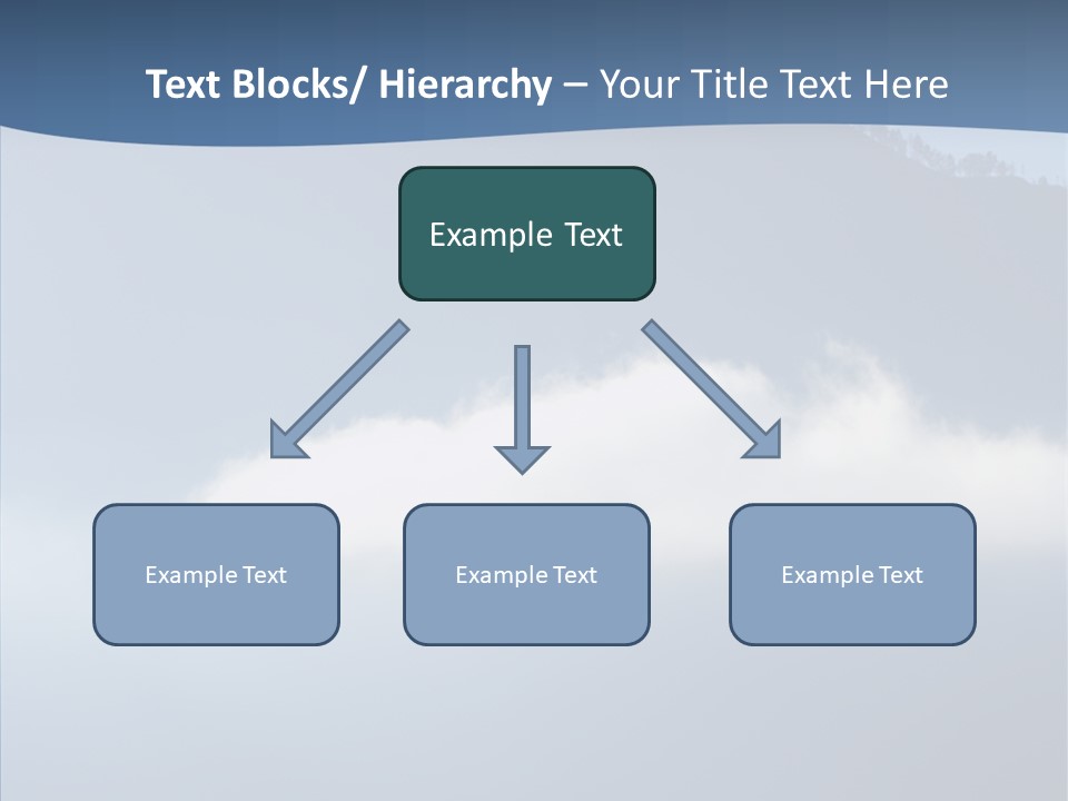 Escape Landscape Sunset PowerPoint Template