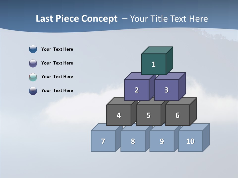 Escape Landscape Sunset PowerPoint Template