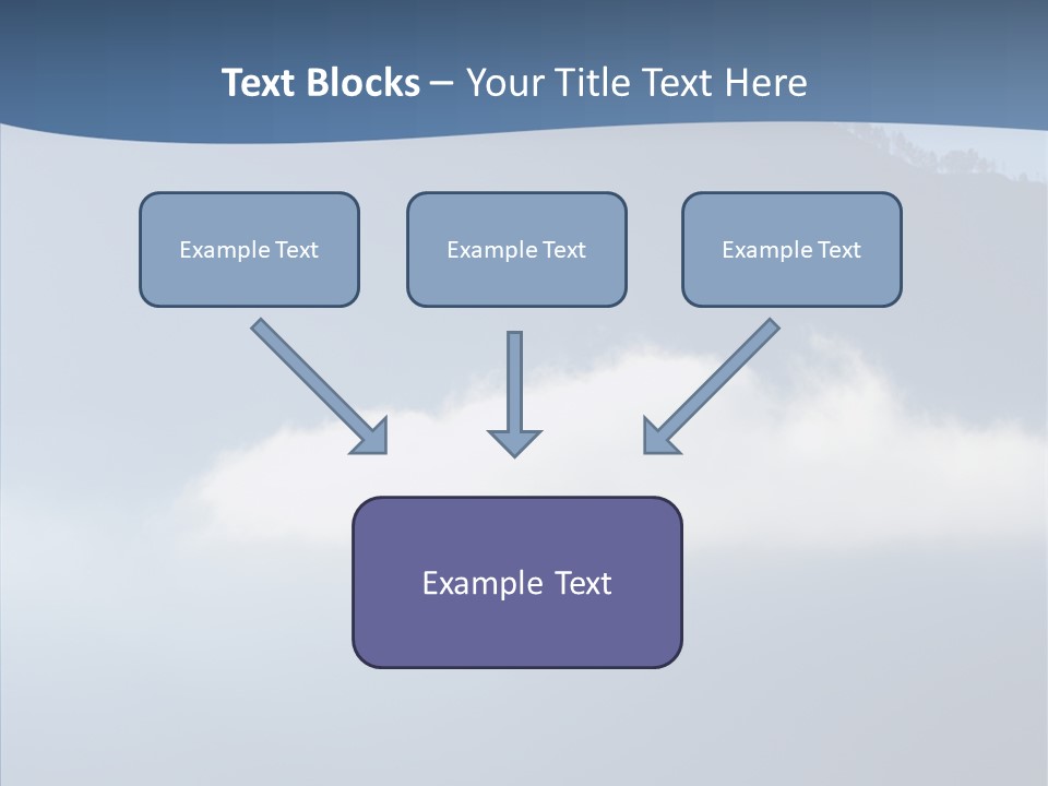 Escape Landscape Sunset PowerPoint Template