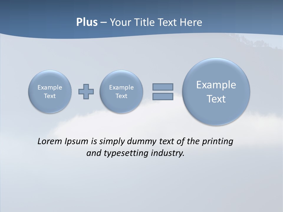 Escape Landscape Sunset PowerPoint Template