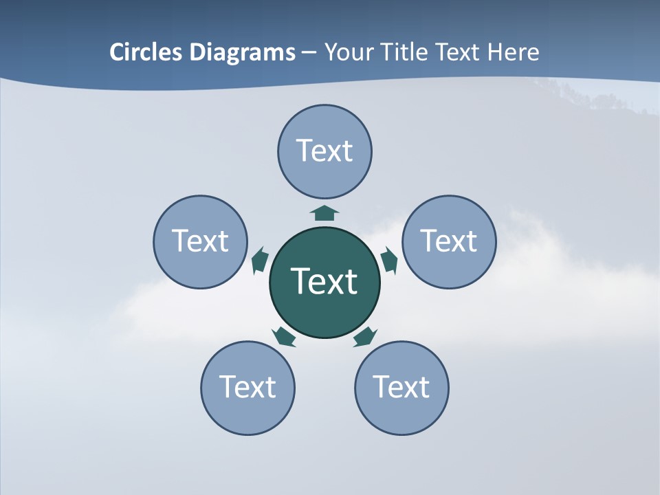 Escape Landscape Sunset PowerPoint Template
