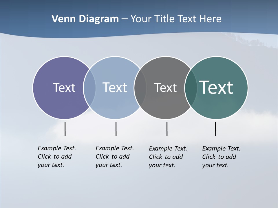 Escape Landscape Sunset PowerPoint Template