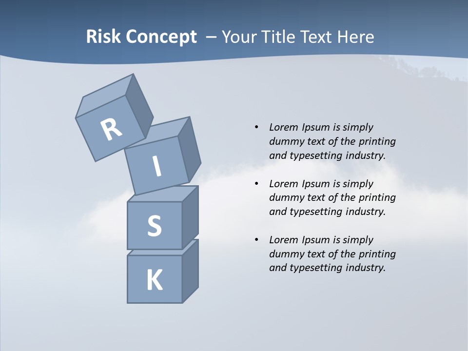 Escape Landscape Sunset PowerPoint Template