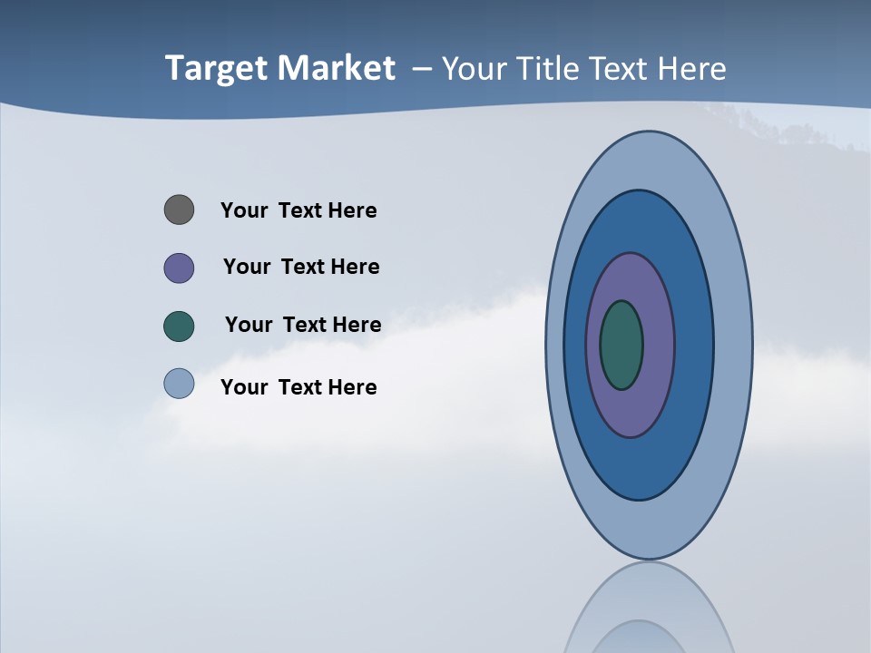 Escape Landscape Sunset PowerPoint Template