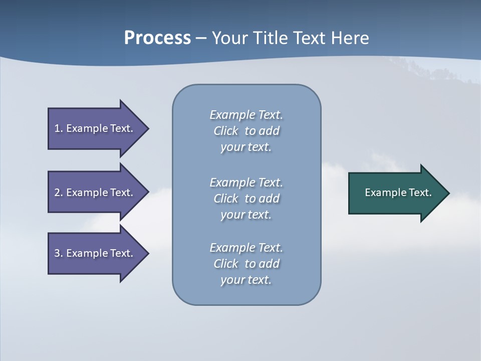 Escape Landscape Sunset PowerPoint Template