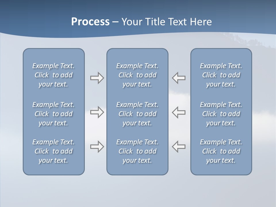 Escape Landscape Sunset PowerPoint Template