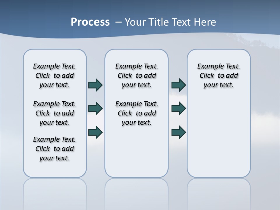 Escape Landscape Sunset PowerPoint Template