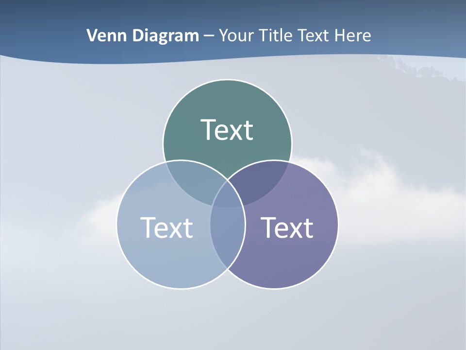 Escape Landscape Sunset PowerPoint Template