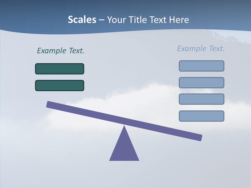 Escape Landscape Sunset PowerPoint Template