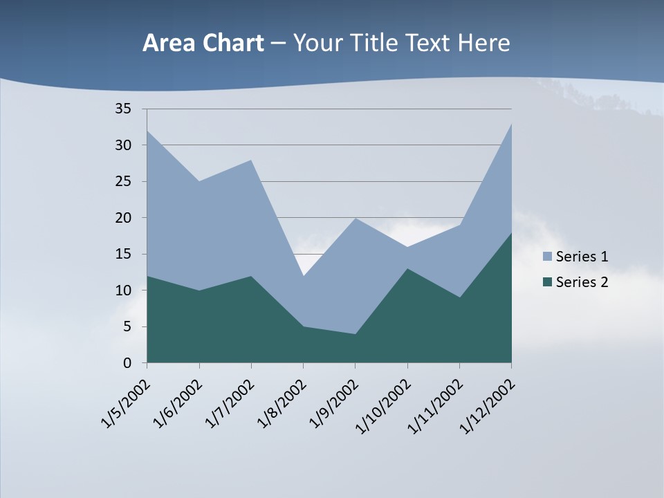 Escape Landscape Sunset PowerPoint Template