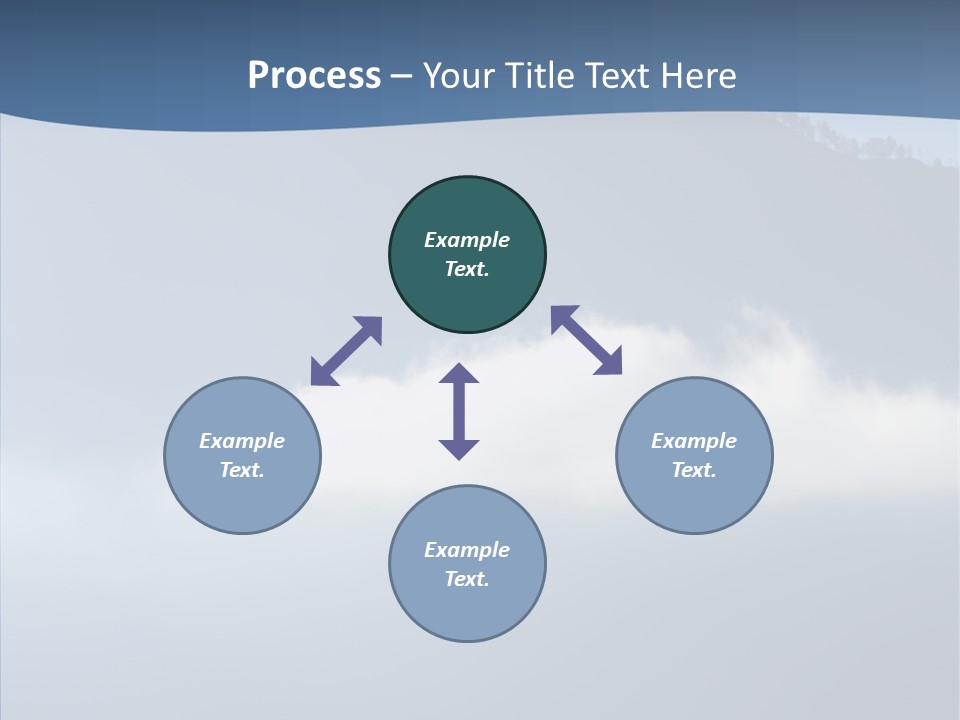 Escape Landscape Sunset PowerPoint Template