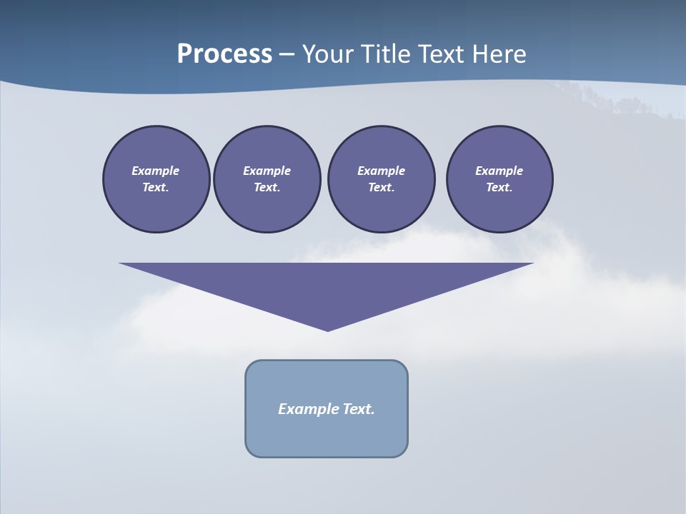 Escape Landscape Sunset PowerPoint Template