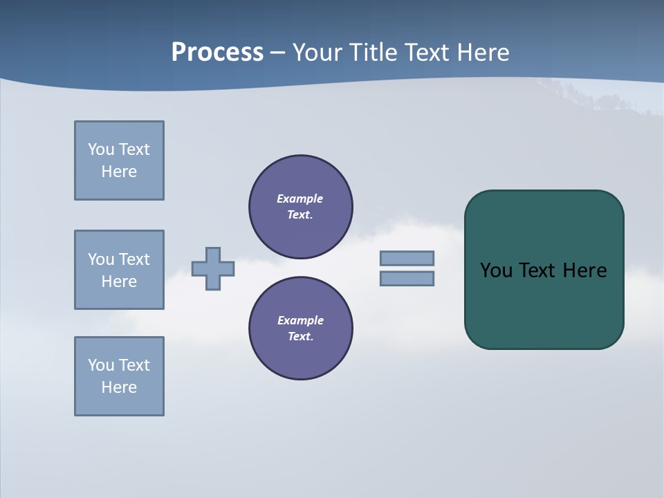 Escape Landscape Sunset PowerPoint Template
