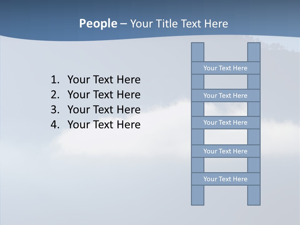 Escape Landscape Sunset PowerPoint Template