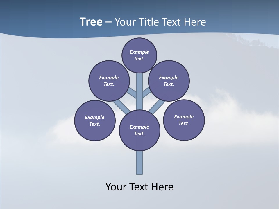 Escape Landscape Sunset PowerPoint Template