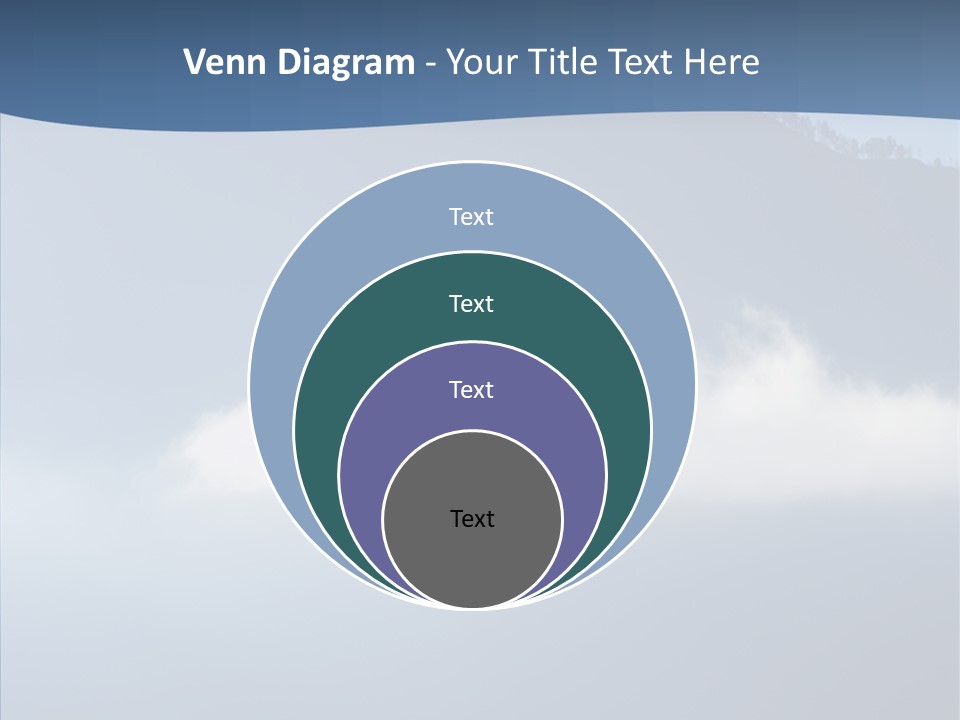 Escape Landscape Sunset PowerPoint Template