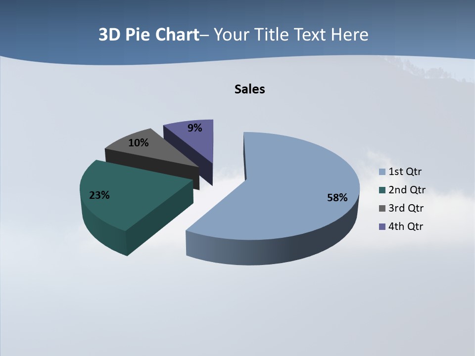 Escape Landscape Sunset PowerPoint Template