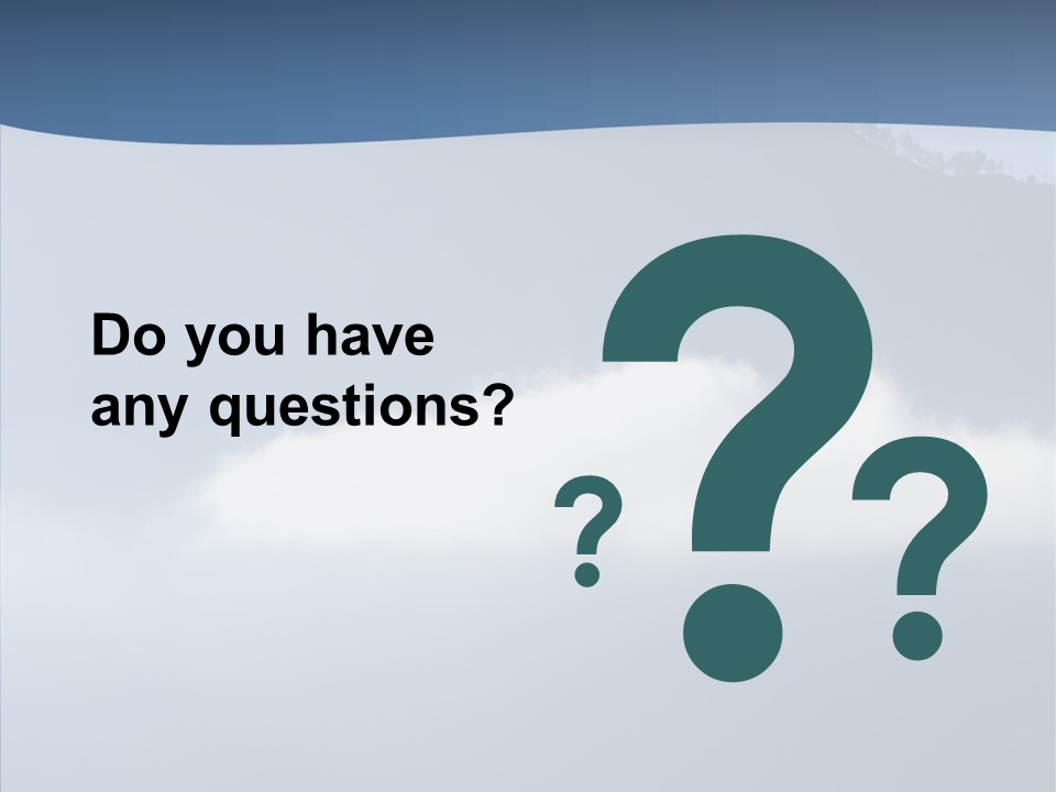 Escape Landscape Sunset PowerPoint Template