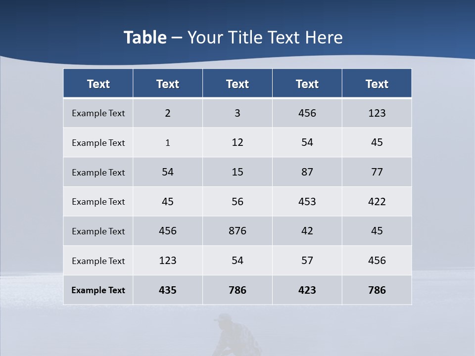 Sport Clear Outside PowerPoint Template