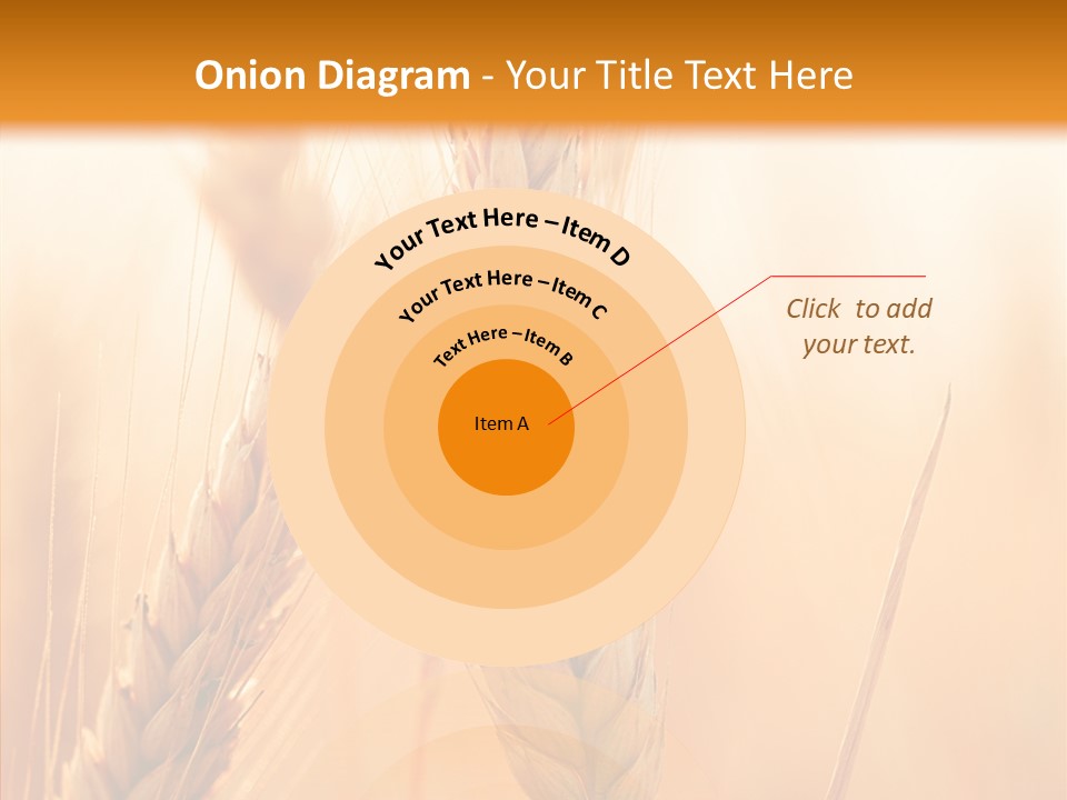 Harvesting Rye Seed PowerPoint Template