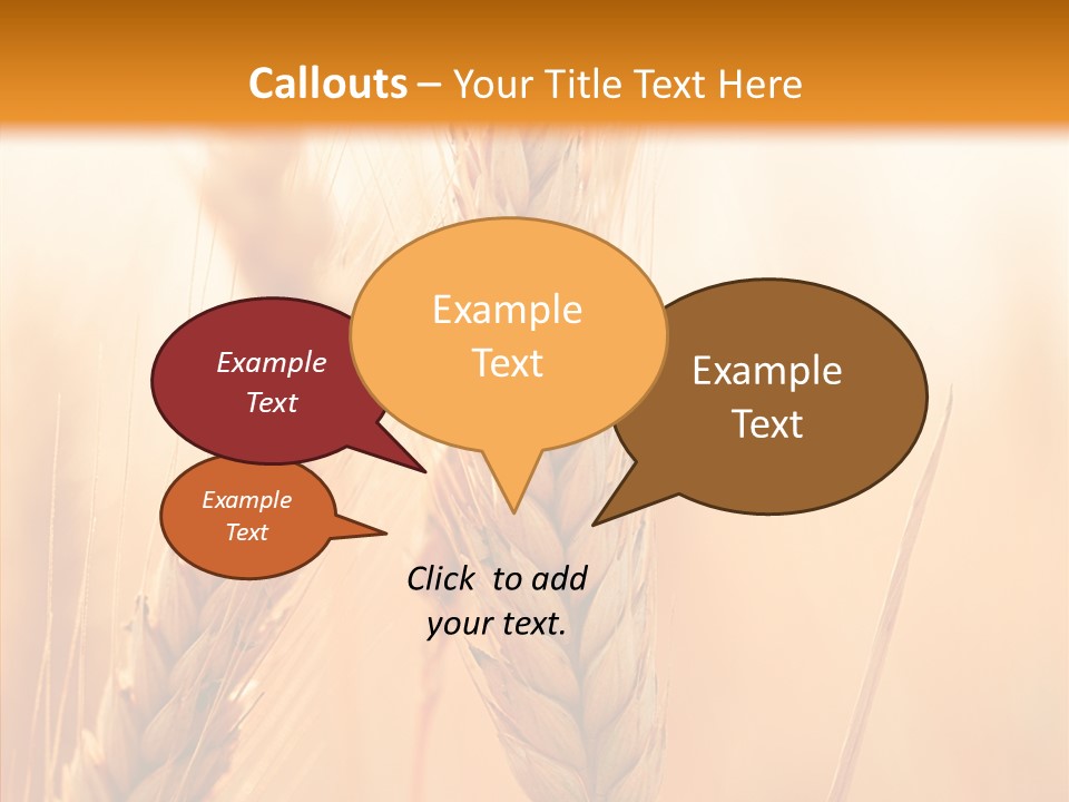 Harvesting Rye Seed PowerPoint Template