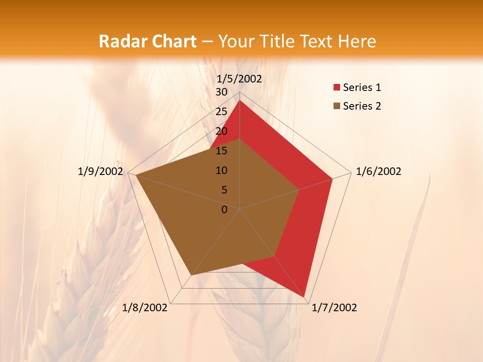 Harvesting Rye Seed PowerPoint Template