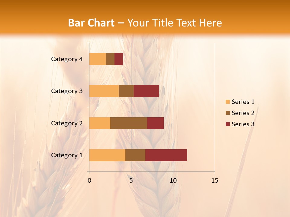 Harvesting Rye Seed PowerPoint Template