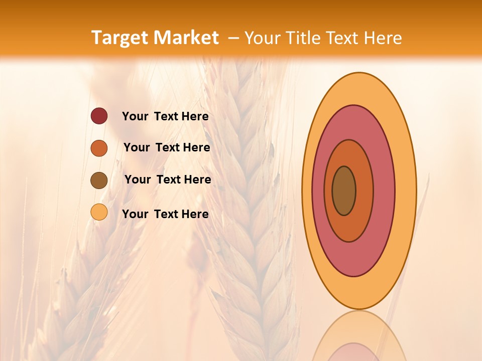 Harvesting Rye Seed PowerPoint Template