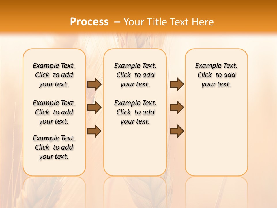 Harvesting Rye Seed PowerPoint Template