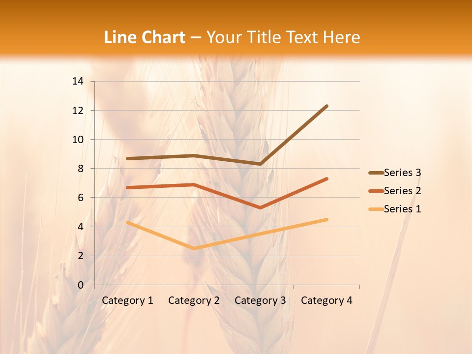 Harvesting Rye Seed PowerPoint Template