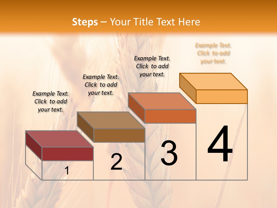 Harvesting Rye Seed PowerPoint Template