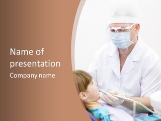 Specialist Doctor Drill PowerPoint Template