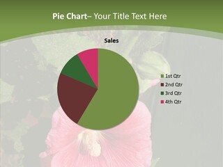 Blooming Rose Stem PowerPoint Template