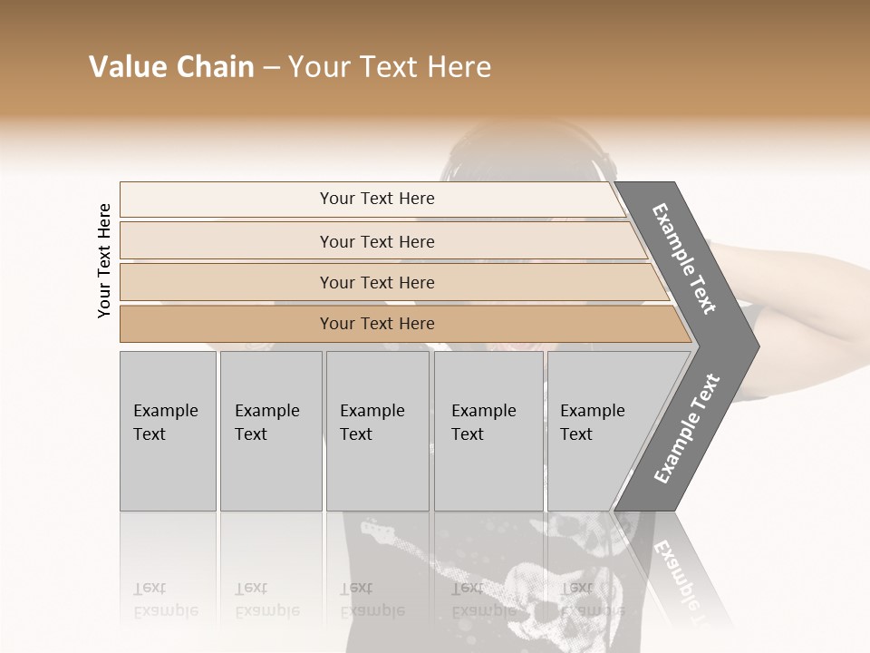 Trendy Headphones Attractive PowerPoint Template