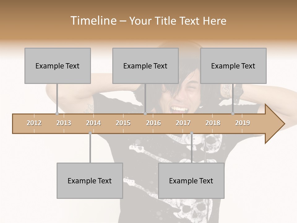 Trendy Headphones Attractive PowerPoint Template